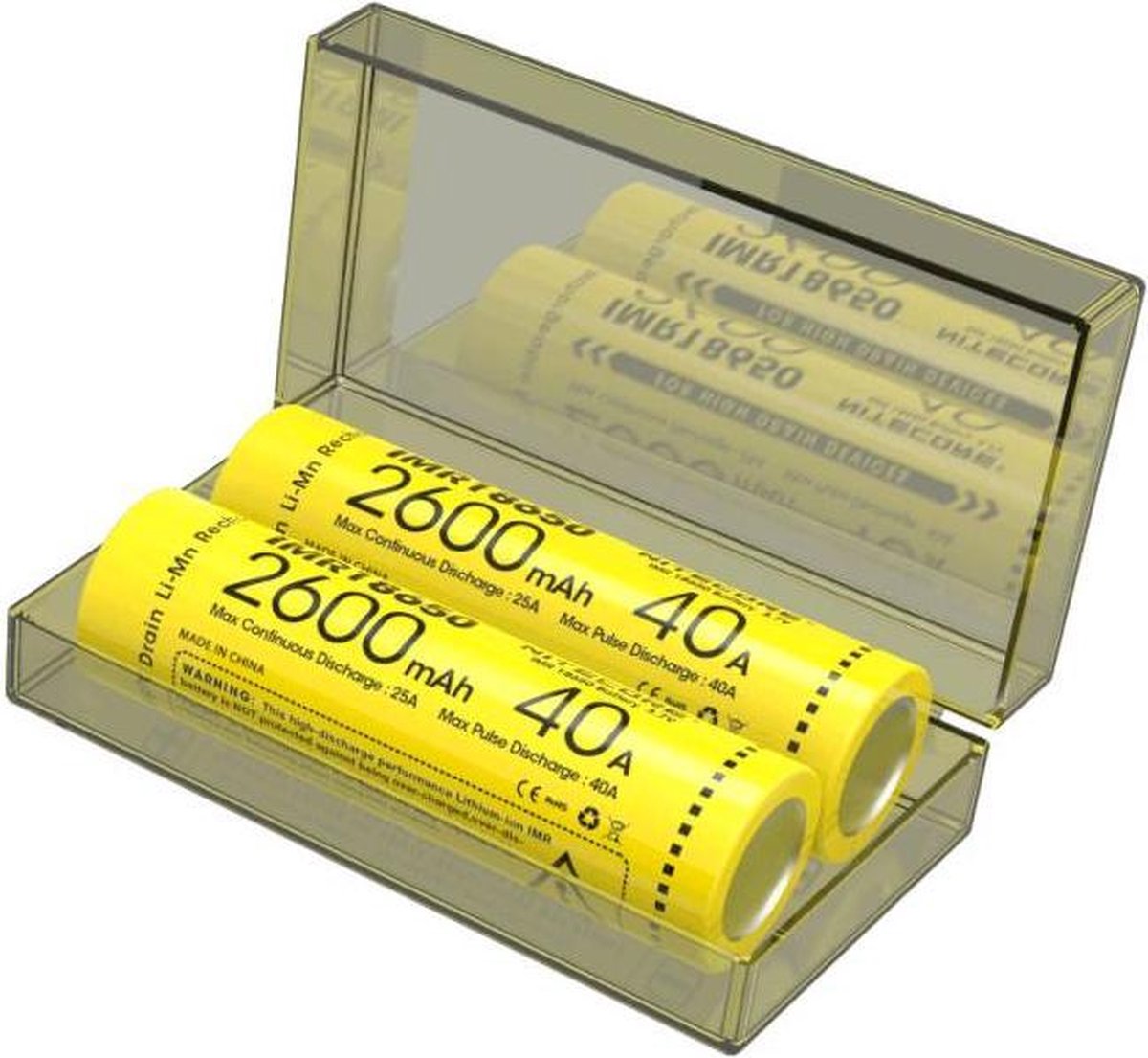 Nitecore IMR18650 2 stuks