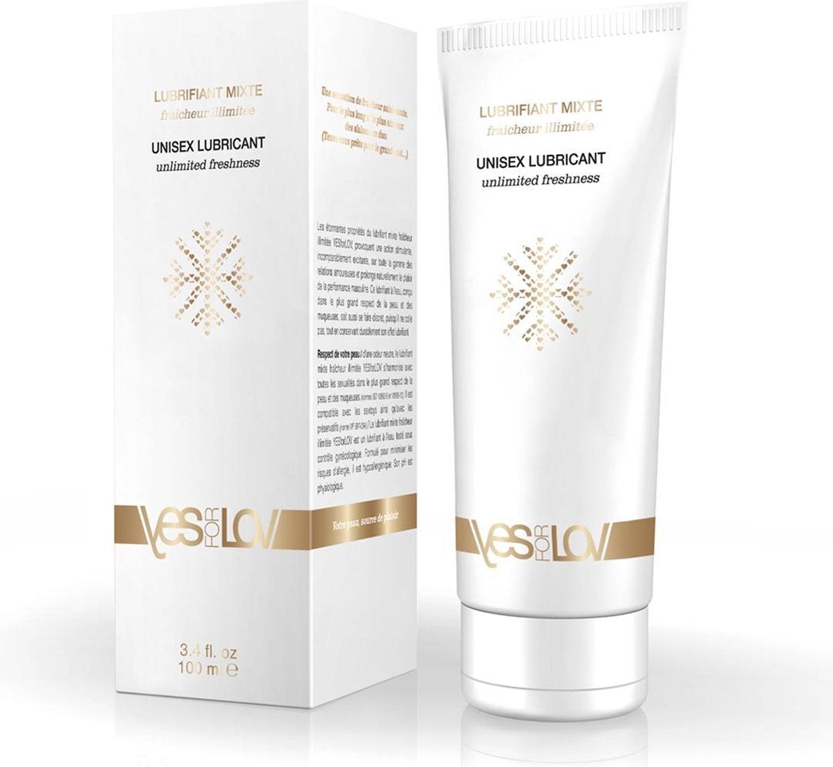 YESforLOV  Unlimited Freshness Glijmiddel Waterbasis - 100 ml