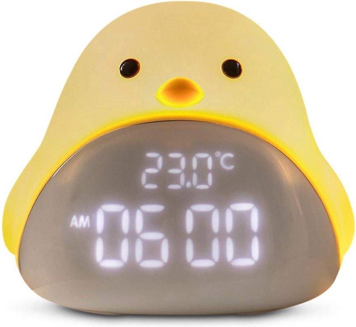 Kinderwekker – Slaaptrainer – Nachtlamp – Kinderen – Bedlamp – Nachtlampje Baby – Een schattig kuikentje om rustig de nacht door te brengen