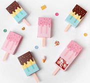 10 stuks cadeaudoosjes / traktatie doosjes / geschenkdoosjes ijsjes