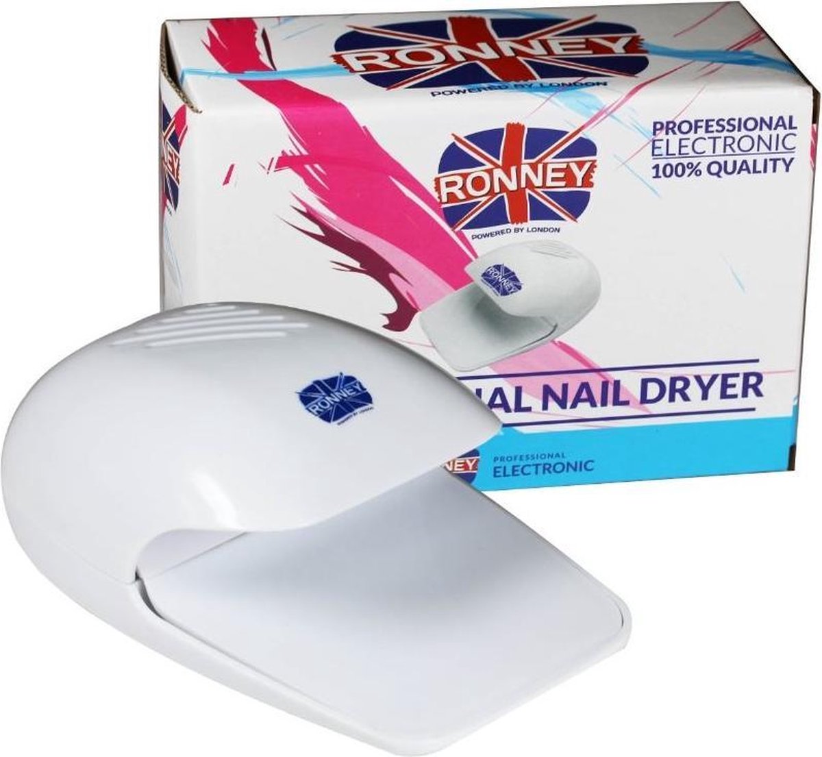 RONNEY Professionele Nageldroger op batterijen - Nagellamp - Gel nagels