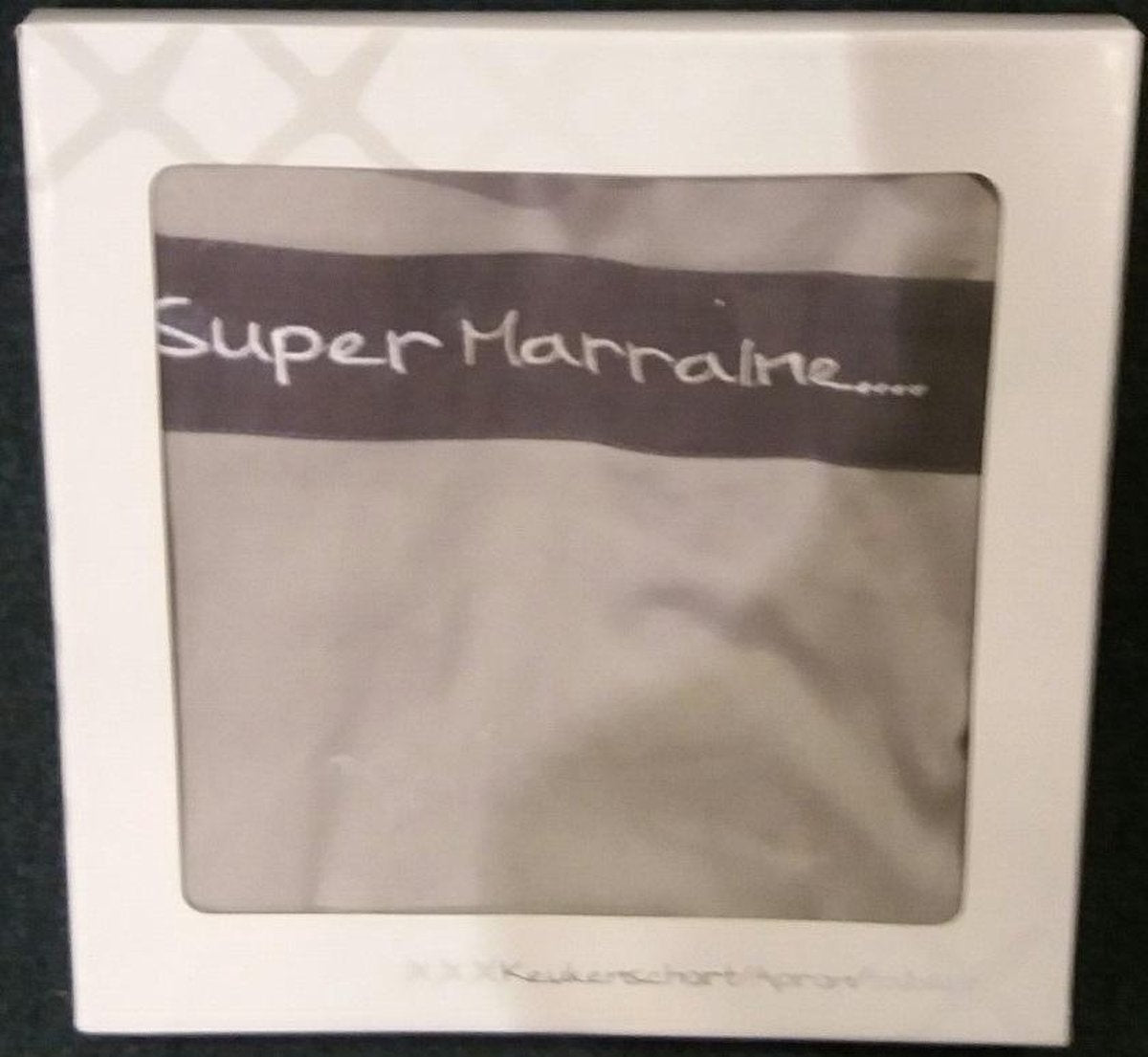 schort - apron - super marraine