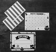 Lifesteps - zindelijkheids training - potty training - plasdiploma - beloningskaart - sticker