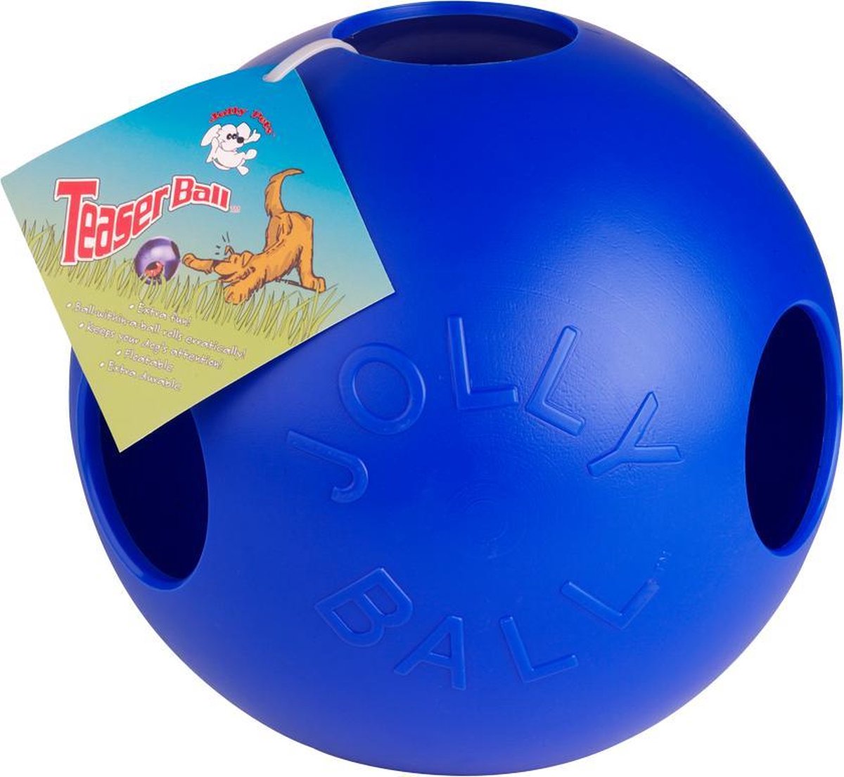 Jolly Teaser Ball - 10 cm - Blauw