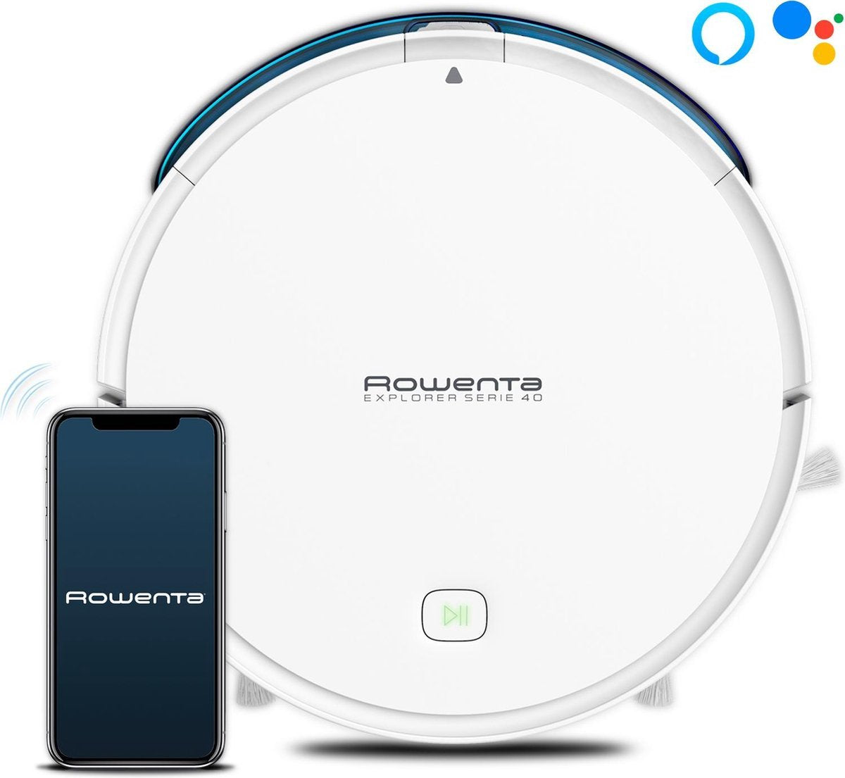 Rowenta X-Plorer Serie 40 RR7267WH - Robotstofzuiger met dweilfunctie