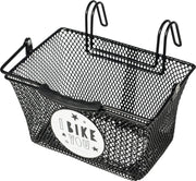 kinderfietsmand tivolo 26 x 24 cm staal zwart