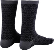 Supacaz Socks SUPASOX STRAIGHT UP SL Zwart/Wit Size 37-42