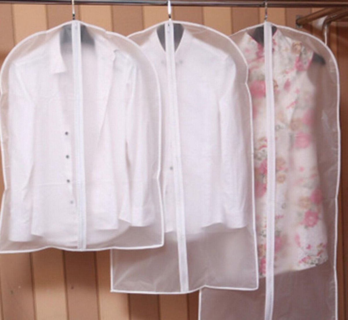 Beschermhoes voor kleding - Transparant  - 60 x 100 cm - Kledinghoezen - Kleding opbergen accessoires | 1 stuk