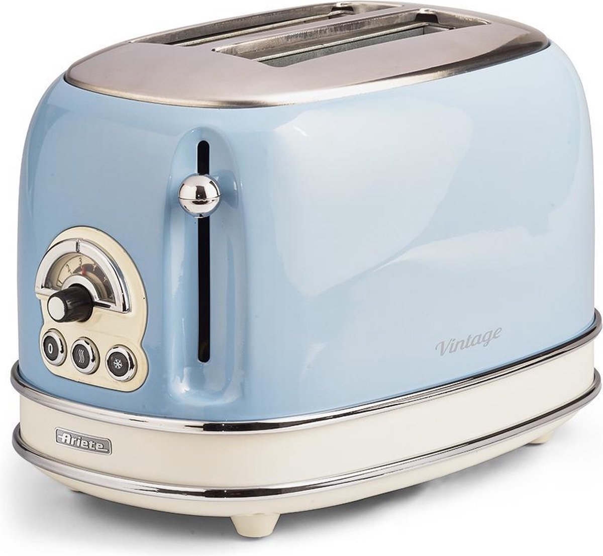 Ariete Broodrooster Vintage 2 Sneden Blauw