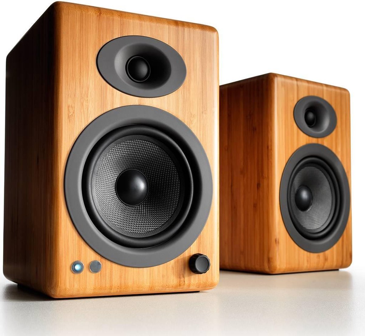 Audioengine A5+ WIRELESS luidspreker 2-weg 50 W Bruin Draadloos Bluetooth/RCA/3.5mm