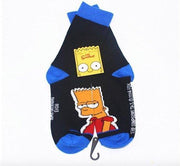 Fun sokken 'Bart Simpson' Blauw (91018)
