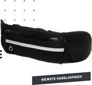 Hardloopriem RUN - Telefoonhouder - Drinkgordel - Hardlopen - Zwart