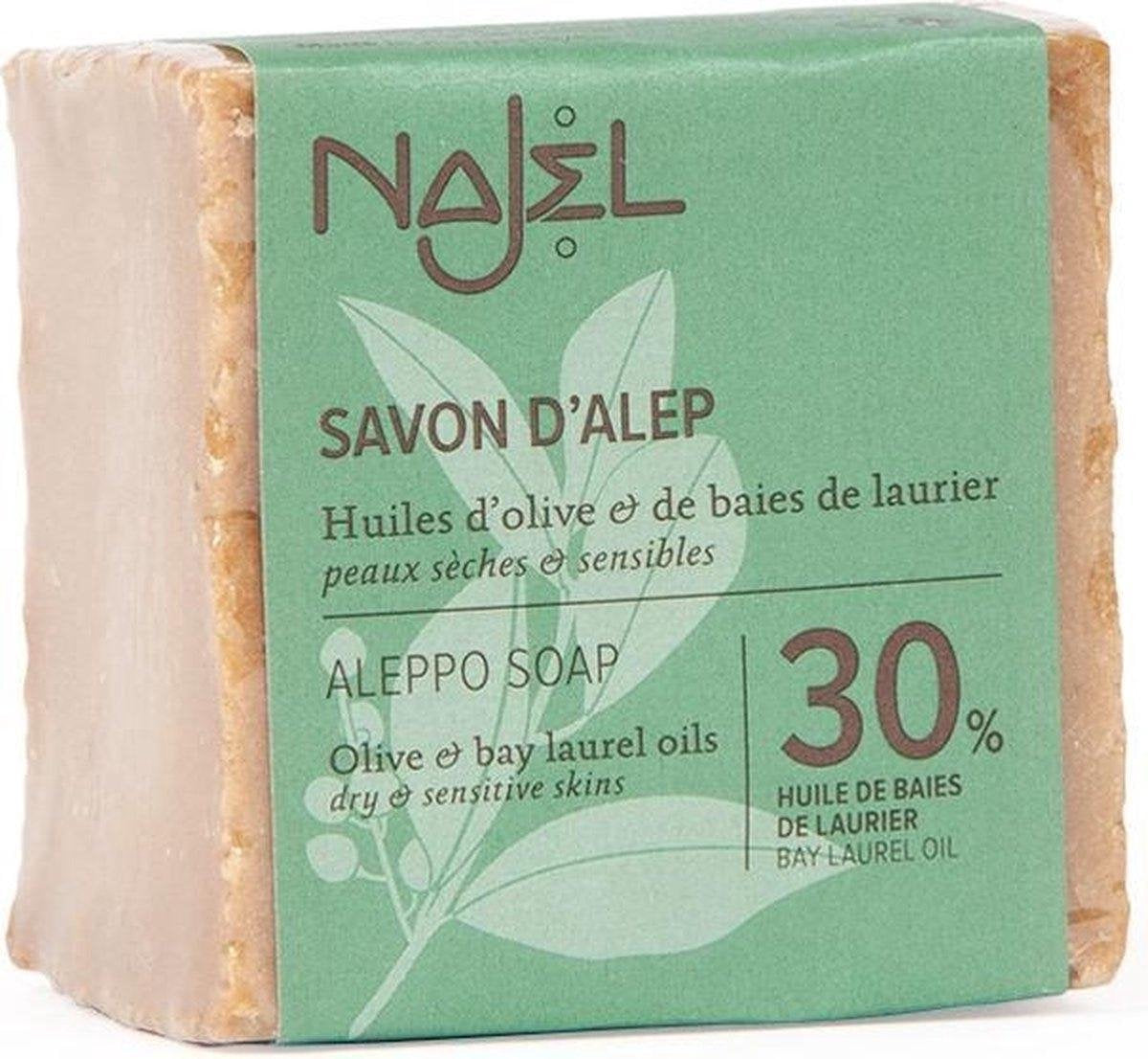 Najel Aleppo Zeep met 30% Laurierolie - 170 gram