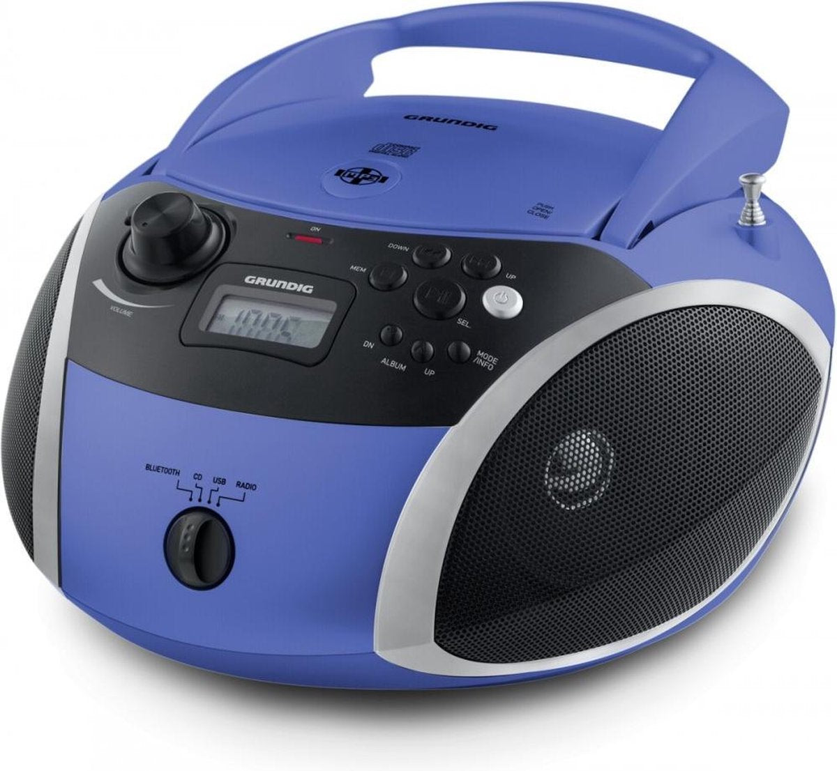 Grundig GRB 3000 BT Digitaal 3 W Zwart