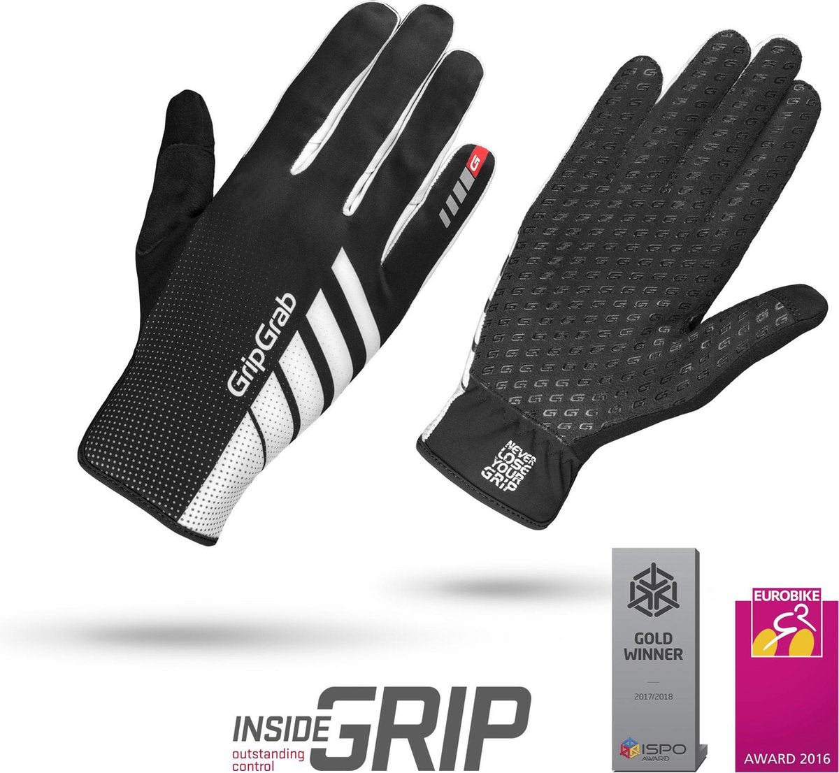 GripGrab Raptor Windproof Raceday Fietshandschoenen Unisex - Maat XXL