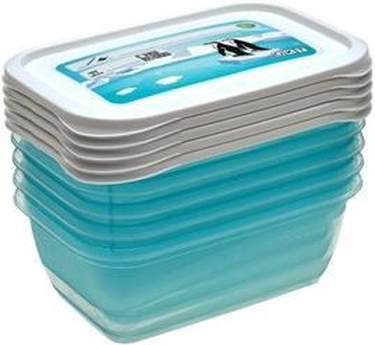 FOOD CONTAINER S/5   15X10X6 - 0