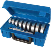 Silverline 10-delige wiellager montage set 40 - 81 mm
