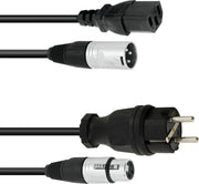 PSSO Combi Cable Safety Plug/XLR 15m