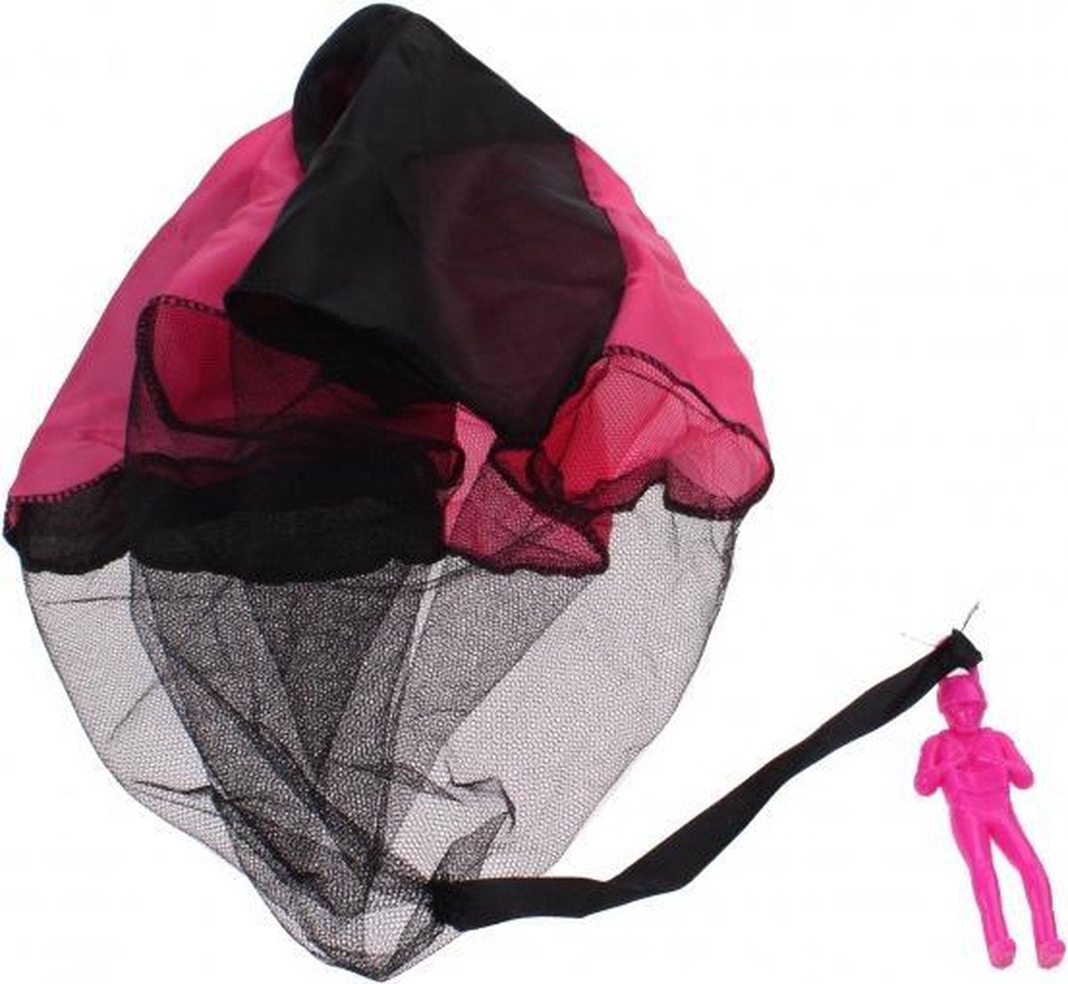 Johntoy Parachutespringer 9 Cm Roze