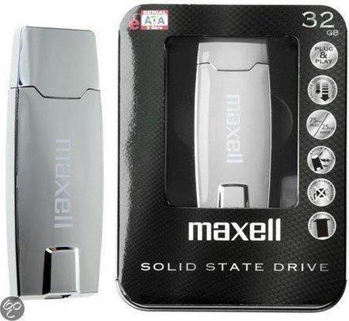 Maxell 32GB Elite SSD 32GB | eSATA Solid State Drive