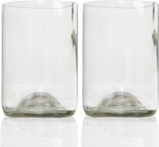 Rebottled Tumbler Drinkglas - Duurzaam - Transparant - 2 stuks - 330 ml