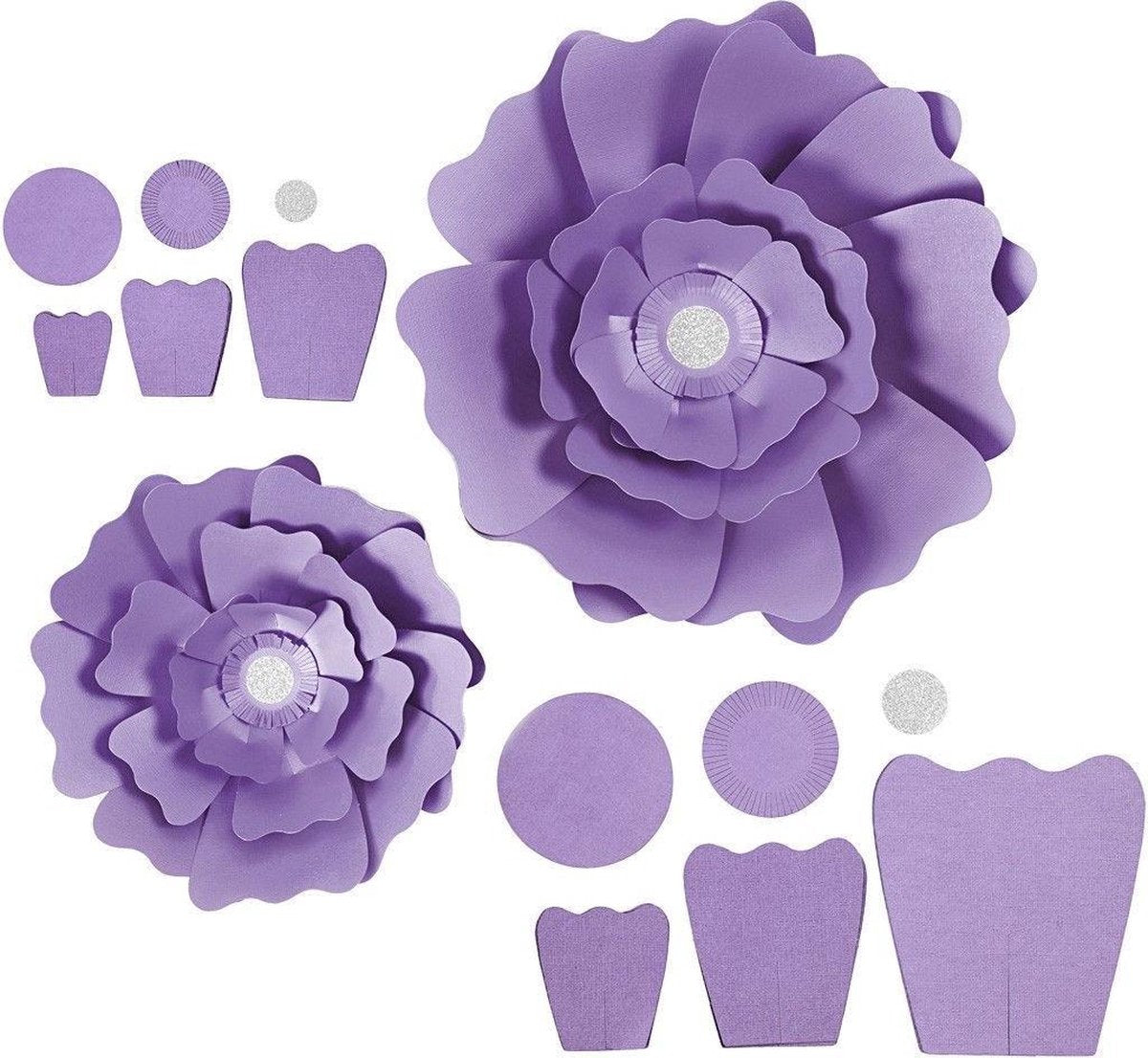 Papieren bloemen