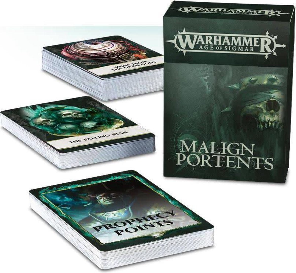 Games Workshop Age Of Sigmar: Malign Portents Cards (80