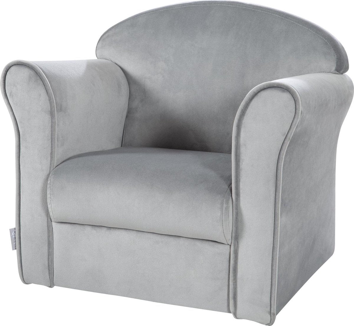 Roba Kinderfauteuil Lil Sofa Junior 43 Cm Fluweel Grijs