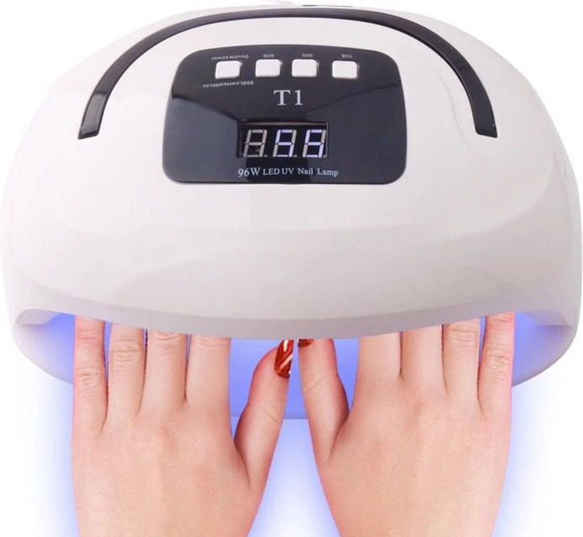 UV-LED Nageldroger - Droogt 2 Handen Tegelijkertijd – UV Lamp Gelnagels - Wit