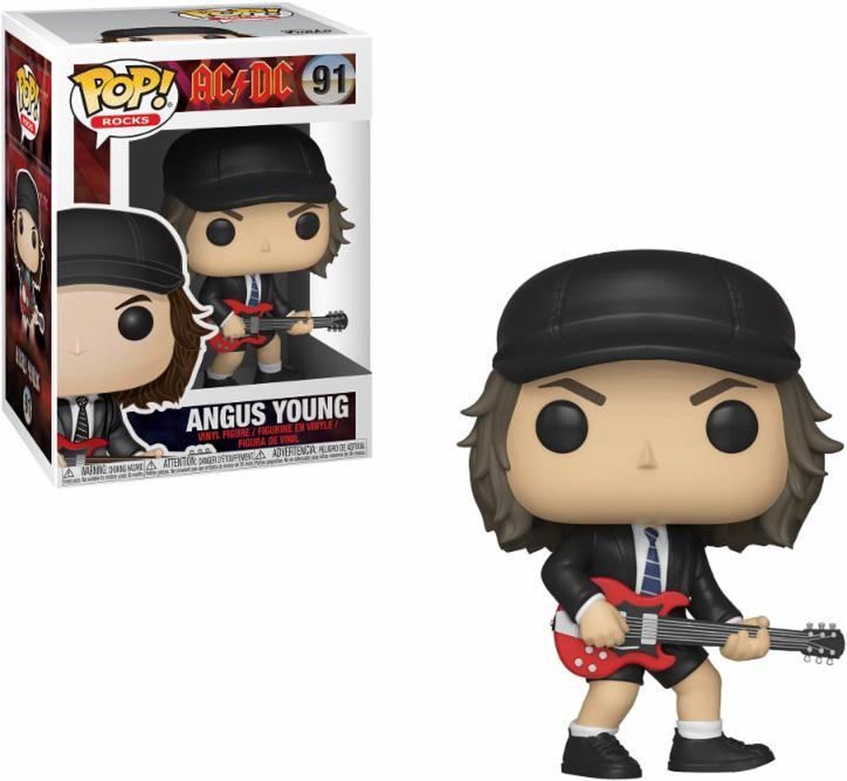 Angus Young #91 met kans op Chase - AC/DC - Rocks - Funko POP!