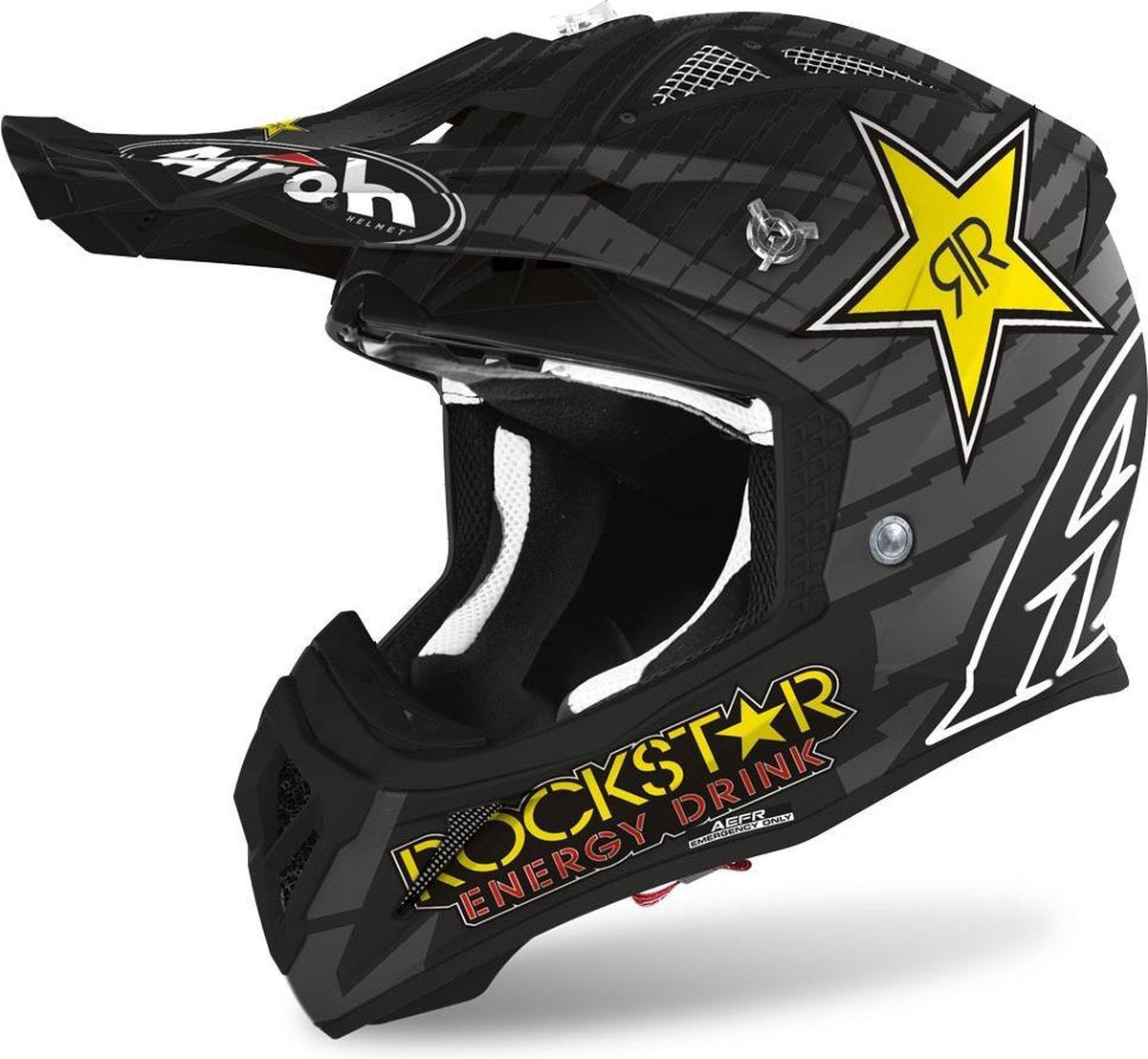 Airoh Aviator Ace Rockstar Matt Motocross Crosshelm - Motorhelm - Maat XL