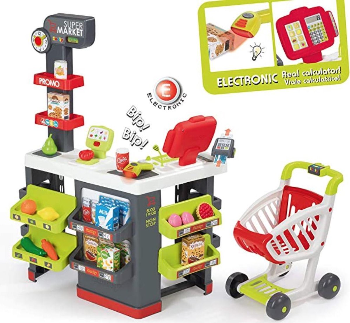 Smoby 350213 Supermarkt Met Winkelwagen