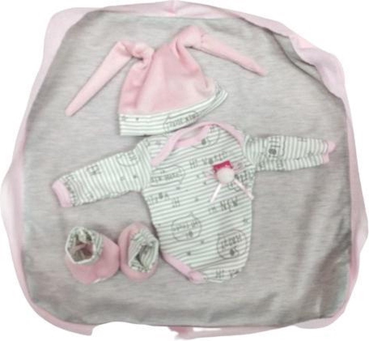Berjuan Poppenpyjama Sleepy Meisjes 35 Cm Textiel Roze