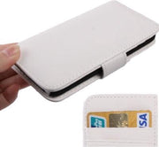 iPod Touch 5G - 6G - 7G  Luxe Boek Bescherm-Etui Hoesje - Wit