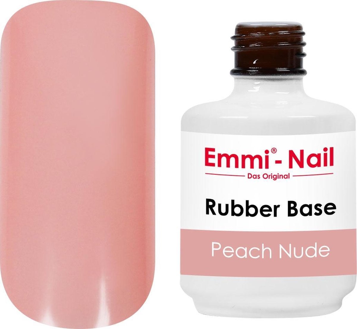 Emmi-Nail Rubber Base Peach Nude