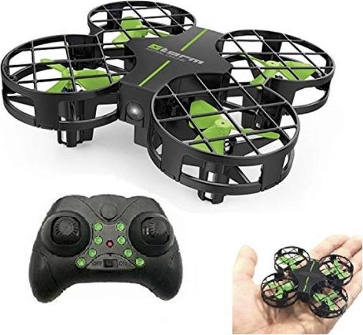 Aerial Drone LH-X33-Drone Voor Buiten En Binnen-2.4G R/C Quadcopte-Groen Zwarte Drone-Beginner Drone-Zeer Stabiele Drone-Oplaadbare Accu-Stunt Drone-Quadcopter Stunt Drone