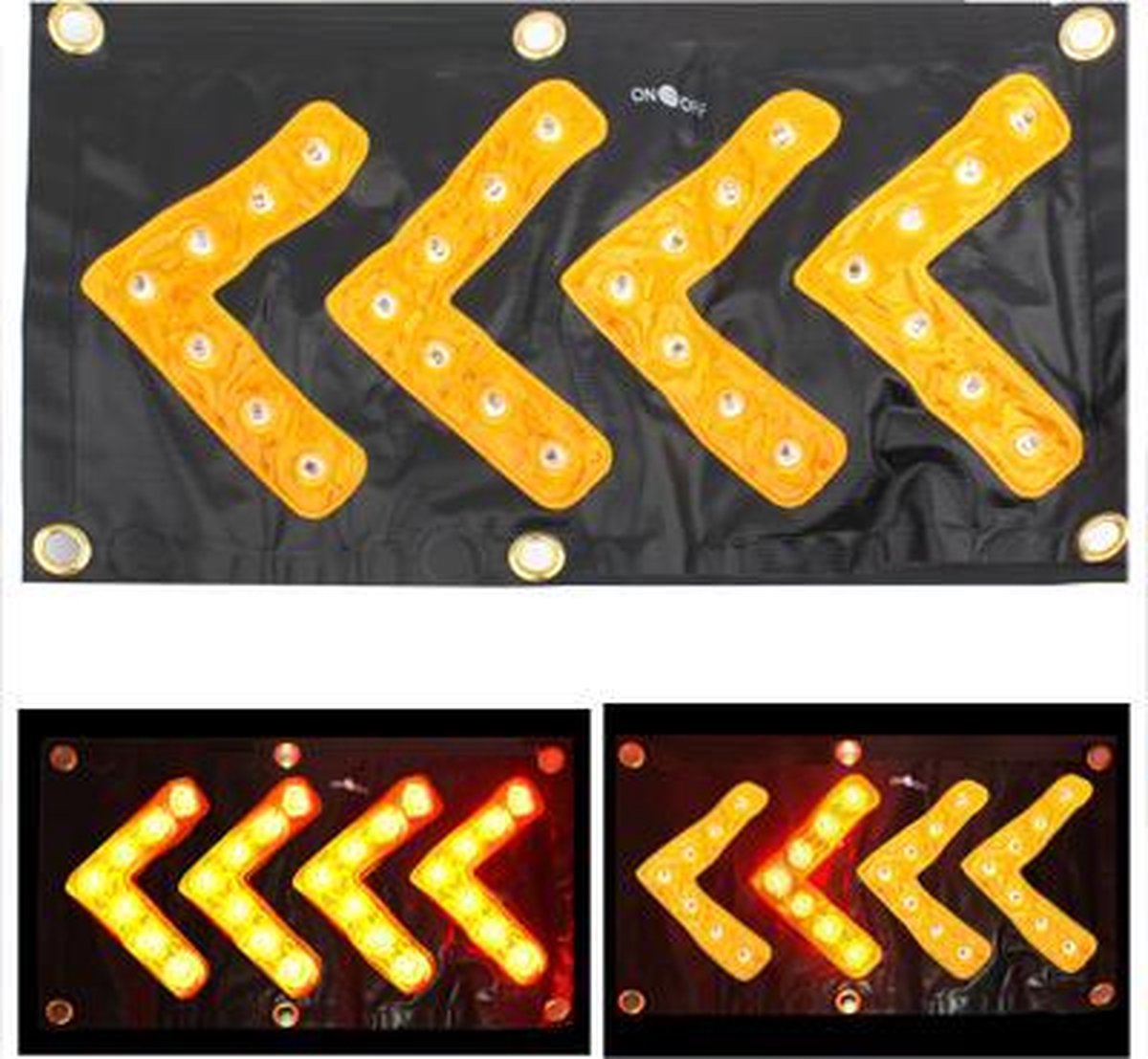 36 LED Autoveiligheid Gevaar Verkeersrichting Signaalteken