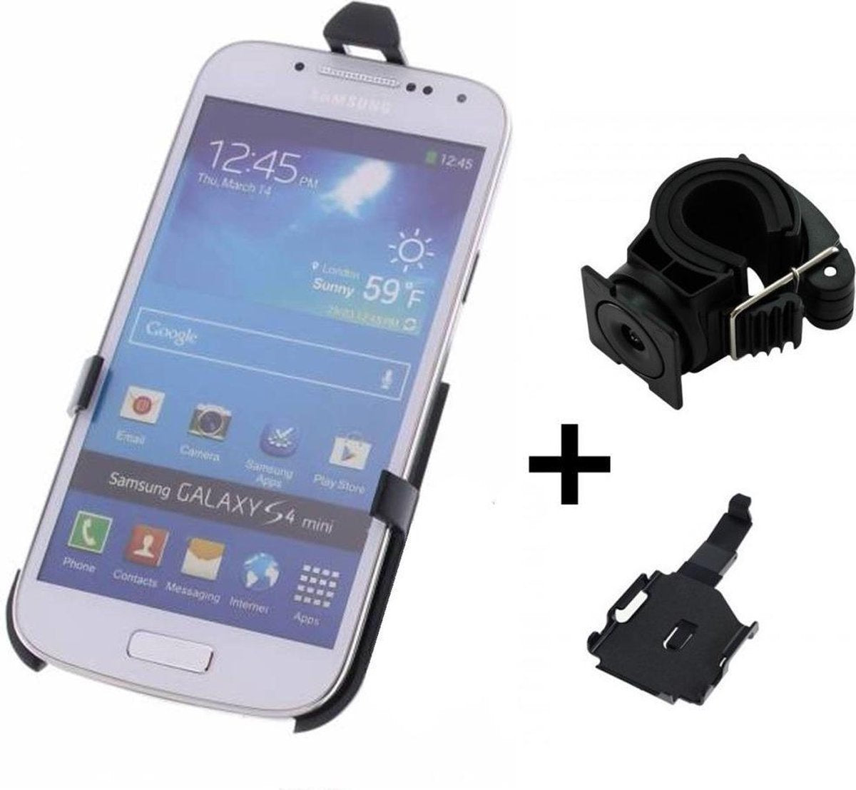 Haicom houder voor Samsung Galaxy S 4 mini I9195I HI-446 - Fietshouder