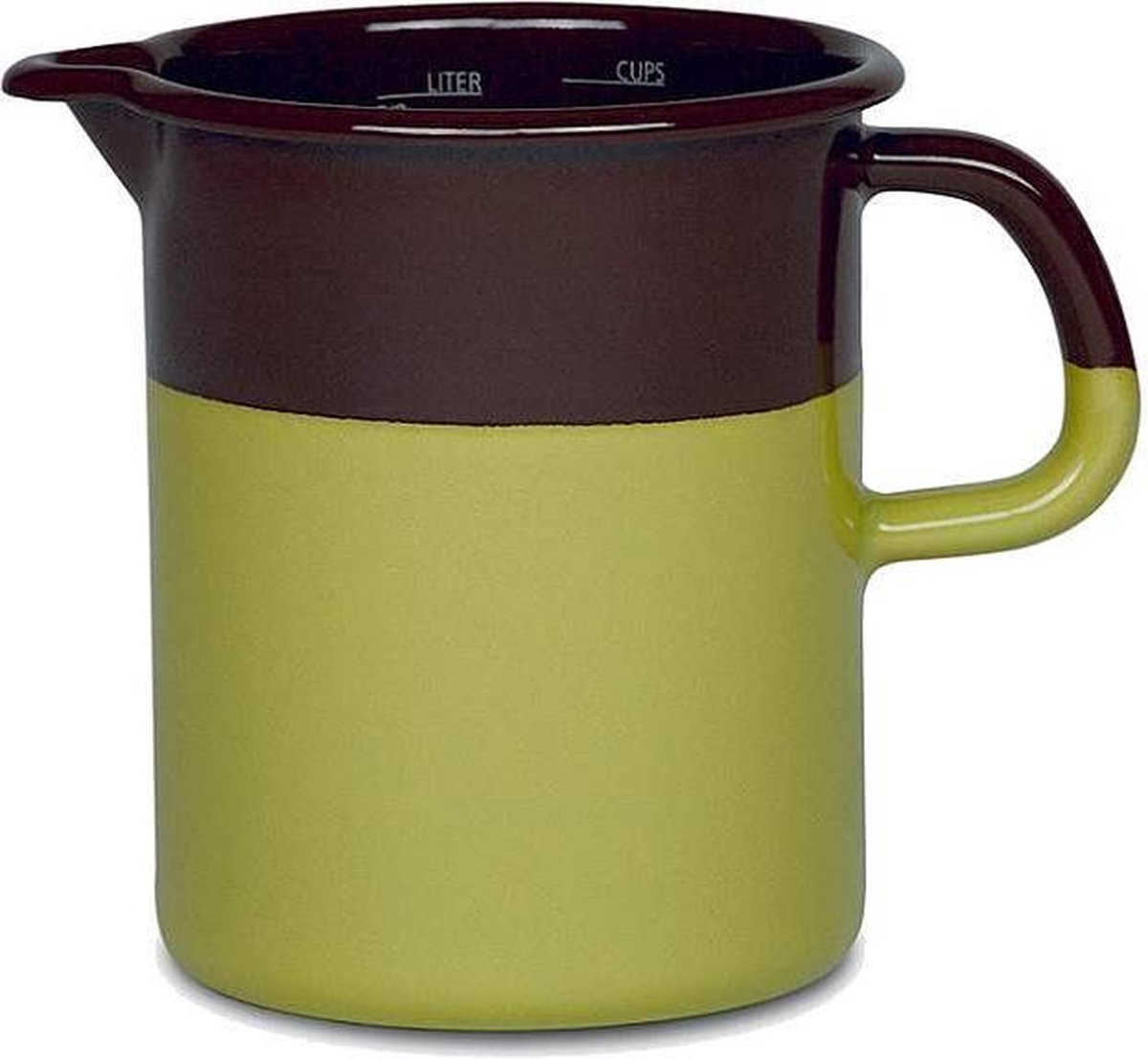 Emaille maatbeker - 0.5 L