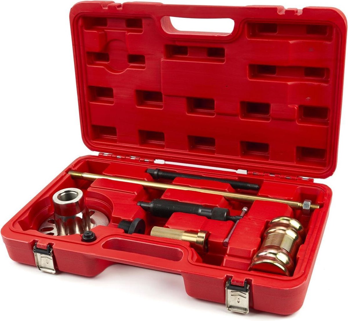 10 Ton Hydraulische Wielnaaftrekkerset Met Salgtrekker/Slagtrekker