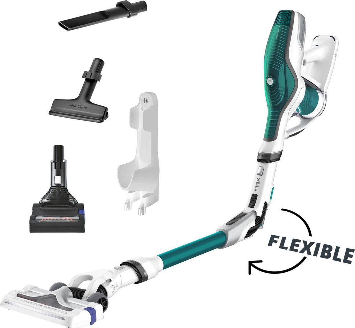 Rowenta Air Force Flex 560 RH9472WO - Steelstofzuiger