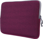 Mobigear Effen Laptop Sleeve 13 inch MacBook Pro Thunderbolt 3 (USB-C) Paars