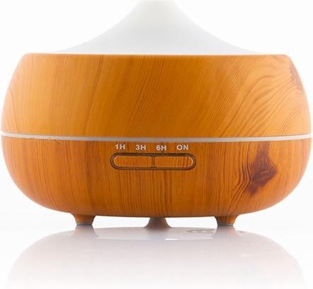 Luchtbevochtiger met Aromatherapie Houtlook InnovaGoods | Humidifier
