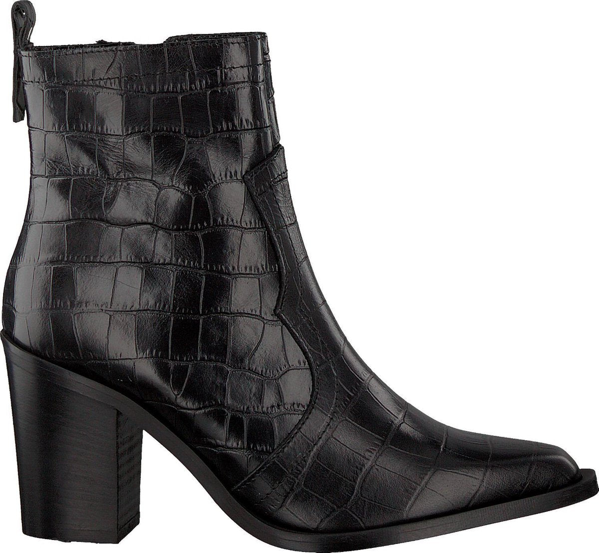 Notre-V Ah22 Enkellaarsjes - Enkelboots - Dames - Zwart - Maat 41