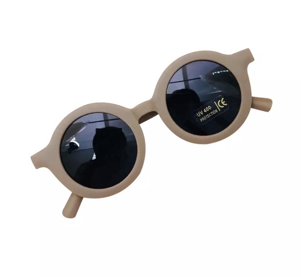 SIIDDS - zonnebril kids 1-6 jaar - licht bruin - beige - taupe - sunglasses - zomer - kindermode - accessoires - baby - dreumes - peuter - kleuter - kids - licht bruin - beige - taupe