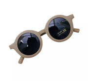SIIDDS - zonnebril kids 1-6 jaar - licht bruin - beige - taupe - sunglasses - zomer - kindermode - accessoires - baby - dreumes - peuter - kleuter - kids - licht bruin - beige - taupe