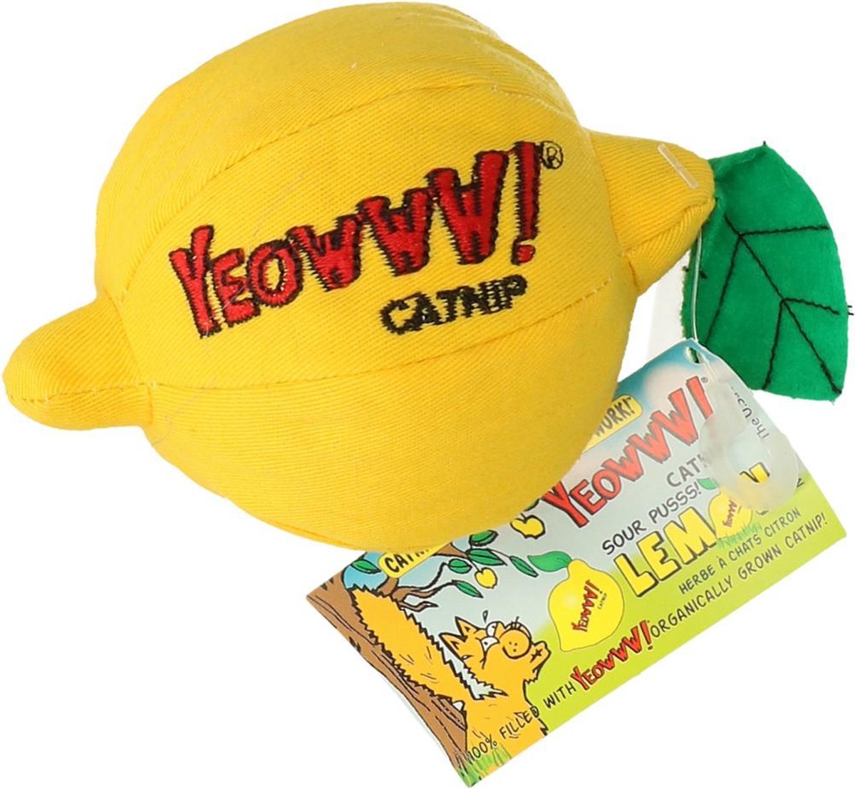 Yeowww - citroen met catnip - Geel