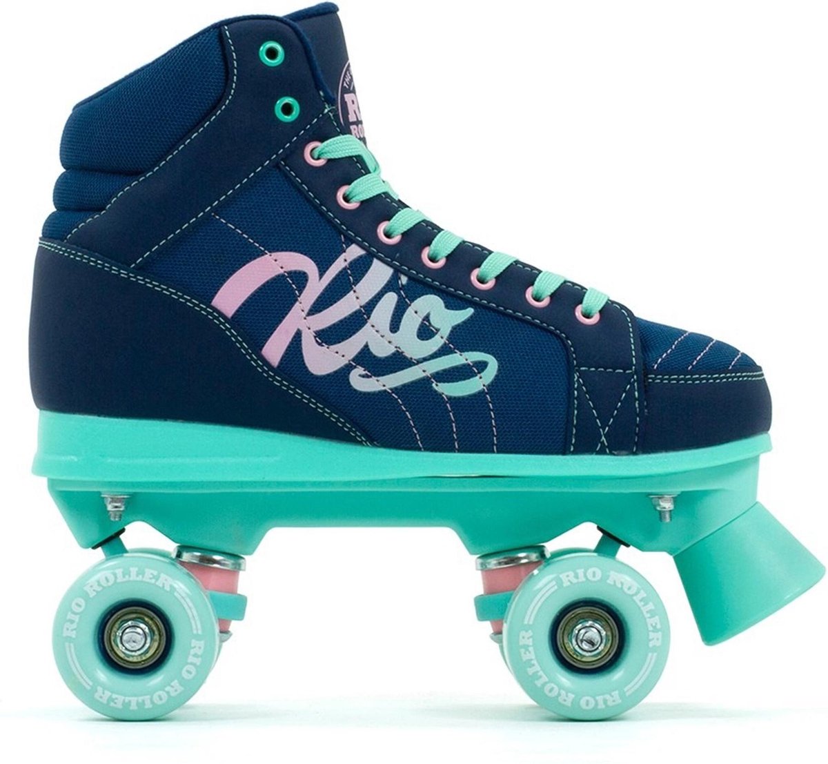 Rio Roller Rolschaatsen - Maat 39.5Kinderen - navy - groen