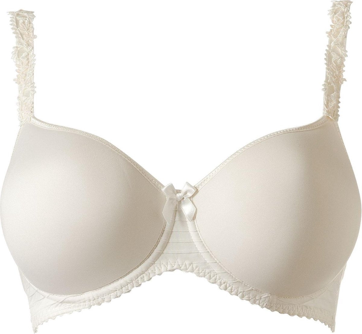 Louisa Bracq Elise Wit Voorgevormde bh - Beha Maat: 90F