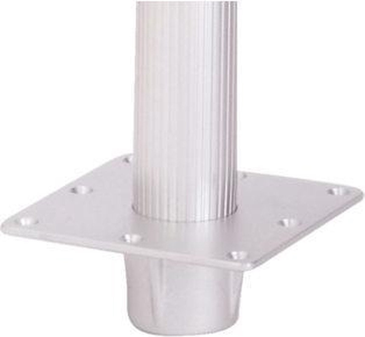 Garelick vierkante inbouw Voet voor Ø57mm Tafelpoot